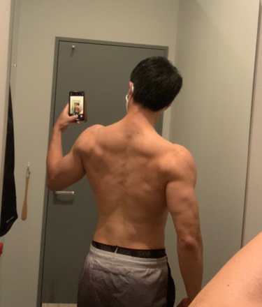 Back Day / 大会まで残り37日【減量】